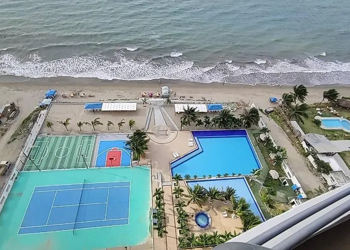Departamento Playero Fontaine Bleau Frente Al Mar Tonsupa